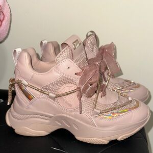 Steve Madden Pink Chunky Athletic Sneakers